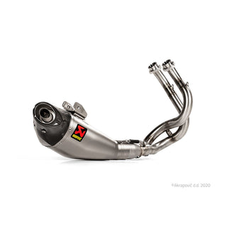 Échappement Akrapovic complet Line Racing Kawasaki Z 650 / Ninja 650 17-20 (CE) - titane