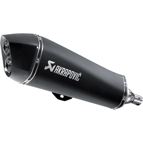 Échappement Akrapovic Slip-On Line Gilera Fuocco / Piaggio Beverly 500 (CE) - noir 