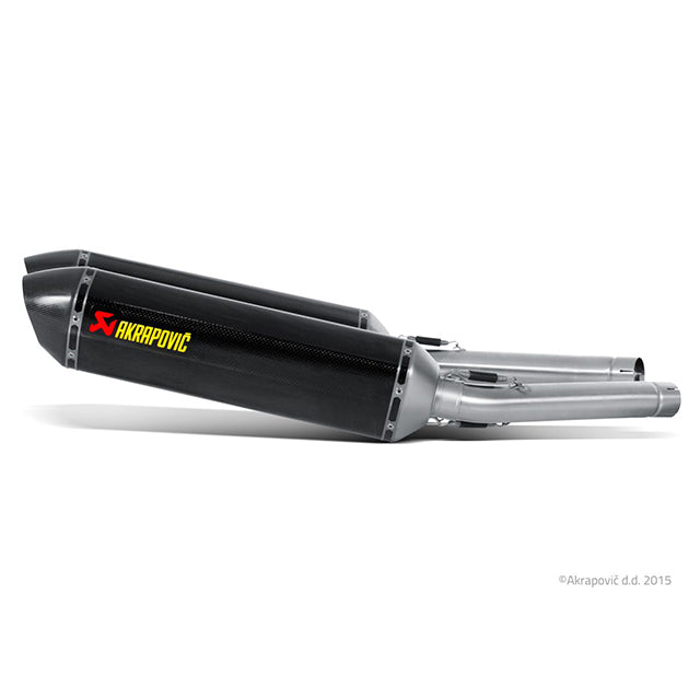 Échappement Akrapovic Slip-On Line Doble Suzuki GSX-R 1300 Hayabusa 08-17 (CE) - carbone