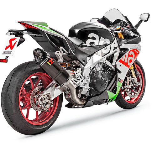 Silencieux Akrapovic Slip-On Line Aprilia RSV4 >17 - carbone