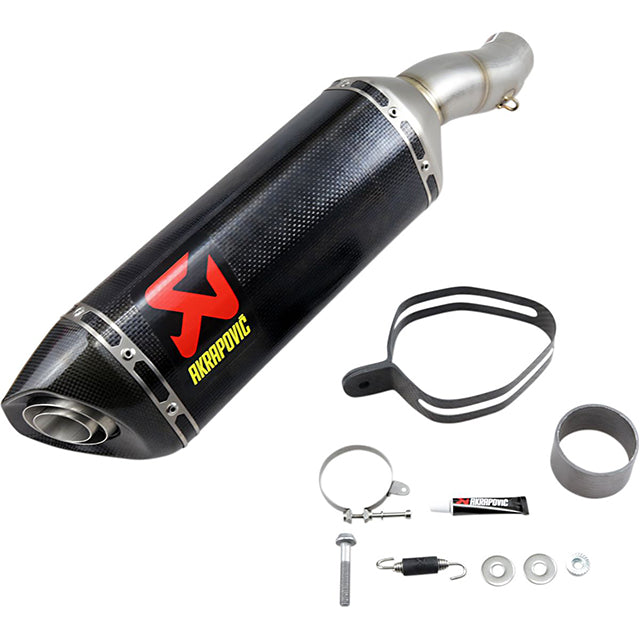 Escape Akrapovic Slip-On Racing Kawasaki ZX-6R 600 09-16 / 636 Ninja 13-20 - carbono