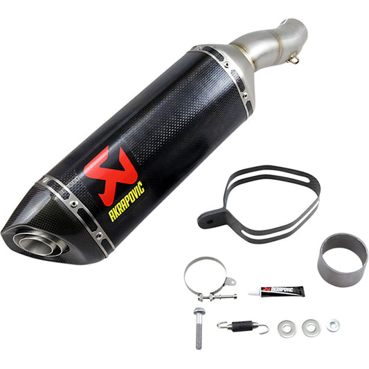 Escape Akrapovic Slip-On Racing Kawasaki ZX-6R 600 09-16 / 636 Ninja 13-20 - carbono