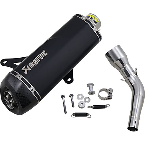 Silencieux Akrapovic Slip-On Line Piaggio Vespa GTS 300 / GTV 300 >17 (CE) - noir