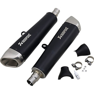 Escape Akrapovic Slip-On Line Doble Triumph Speed Twin 1200 >19 (CE) titanio-negro
