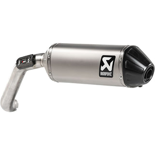 Silencieux Akrapovic Slip-On Line Moto Guzzi V85 TT >19 (CE) - titane