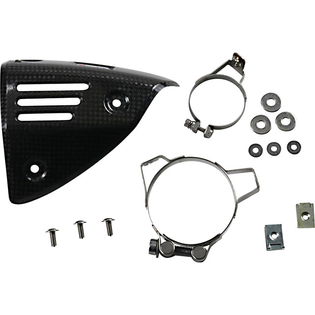 Protetor de calor Vespa GTS Akrapovic - carbono