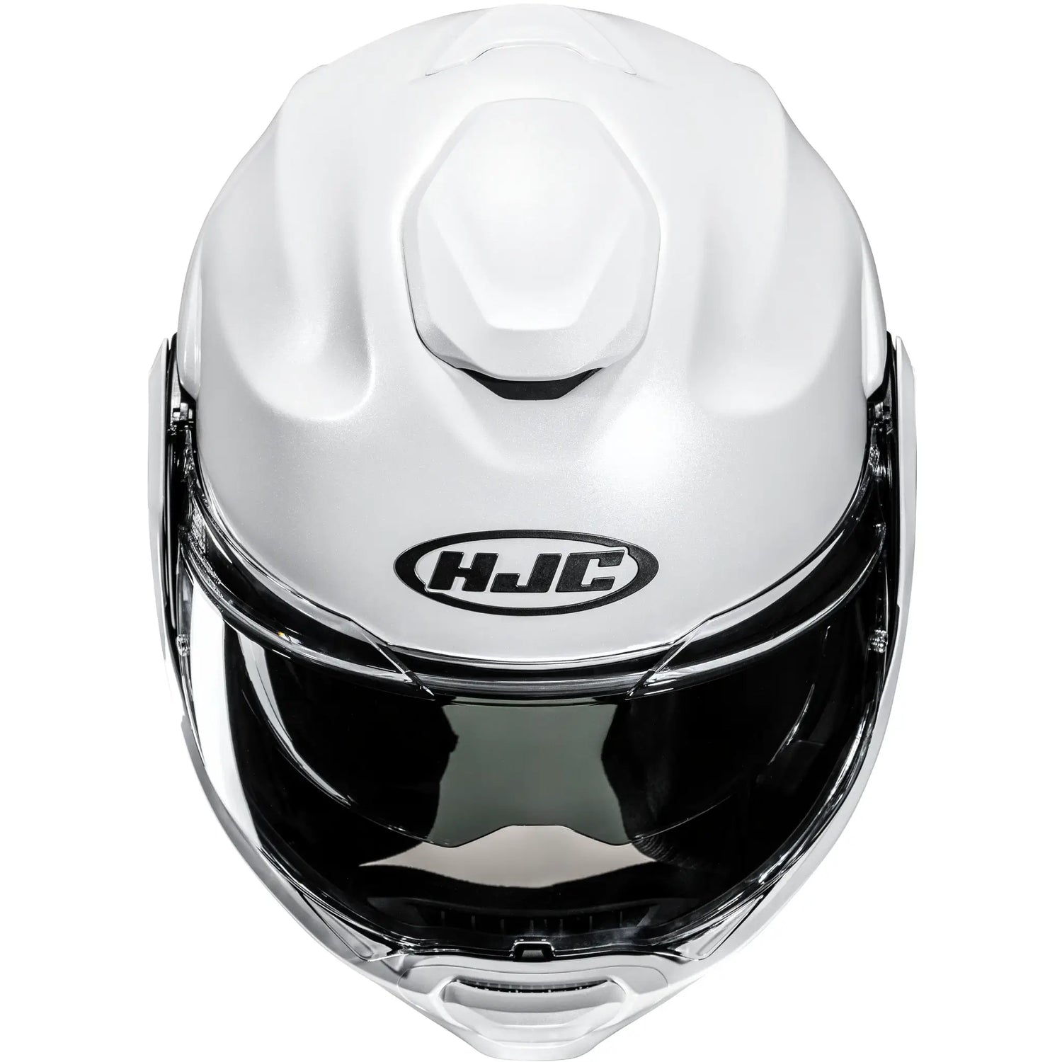 Casco HJC F100 Solid - Blanco Brillo