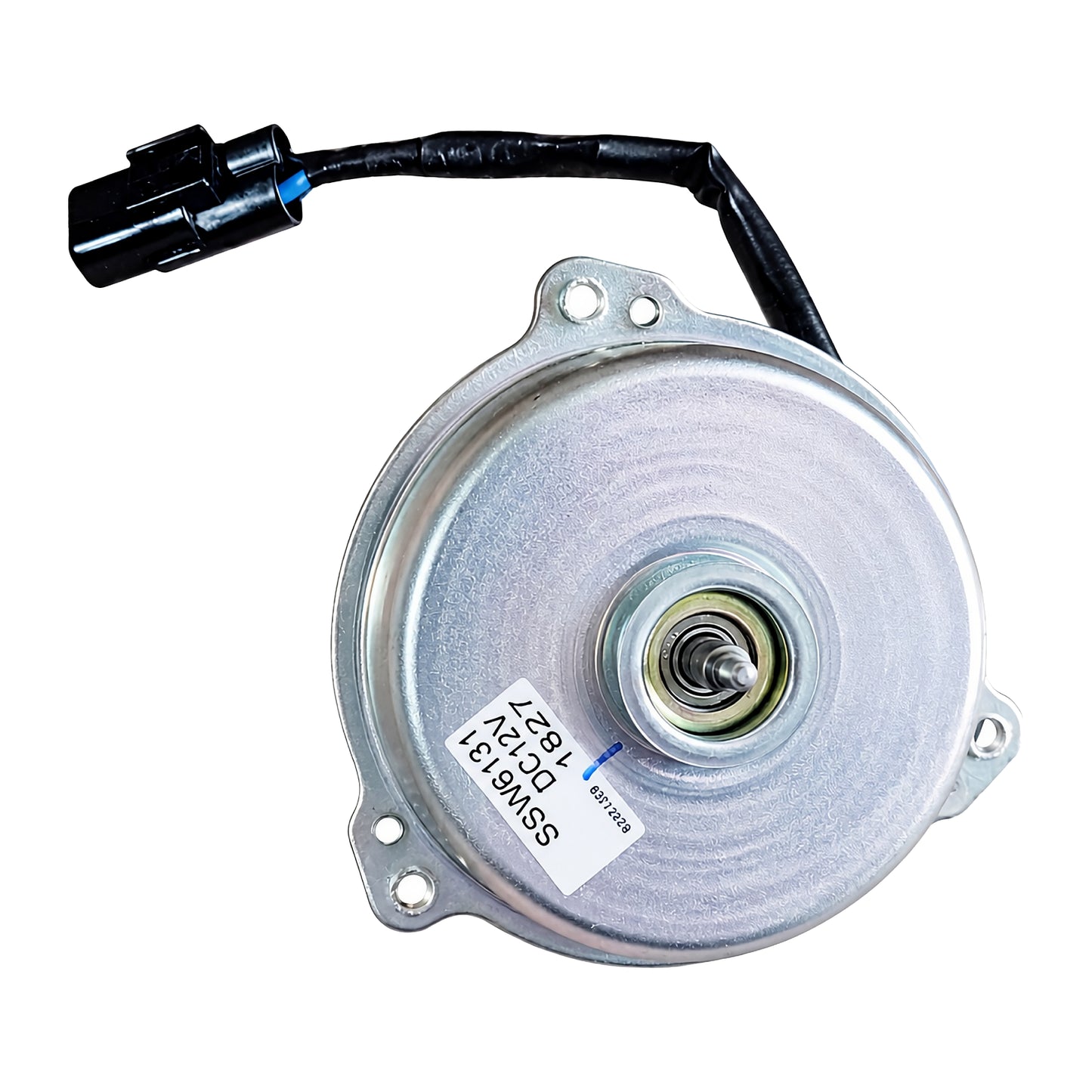 Vista interior del motor ventilador Honda CRF 250 L para sistema de refrigeración de la motocicleta.