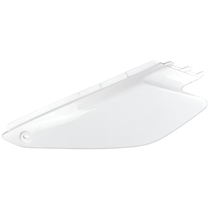 Tapa trasera izquierda blanca Yamaha DT 125 RE / X 04-06
