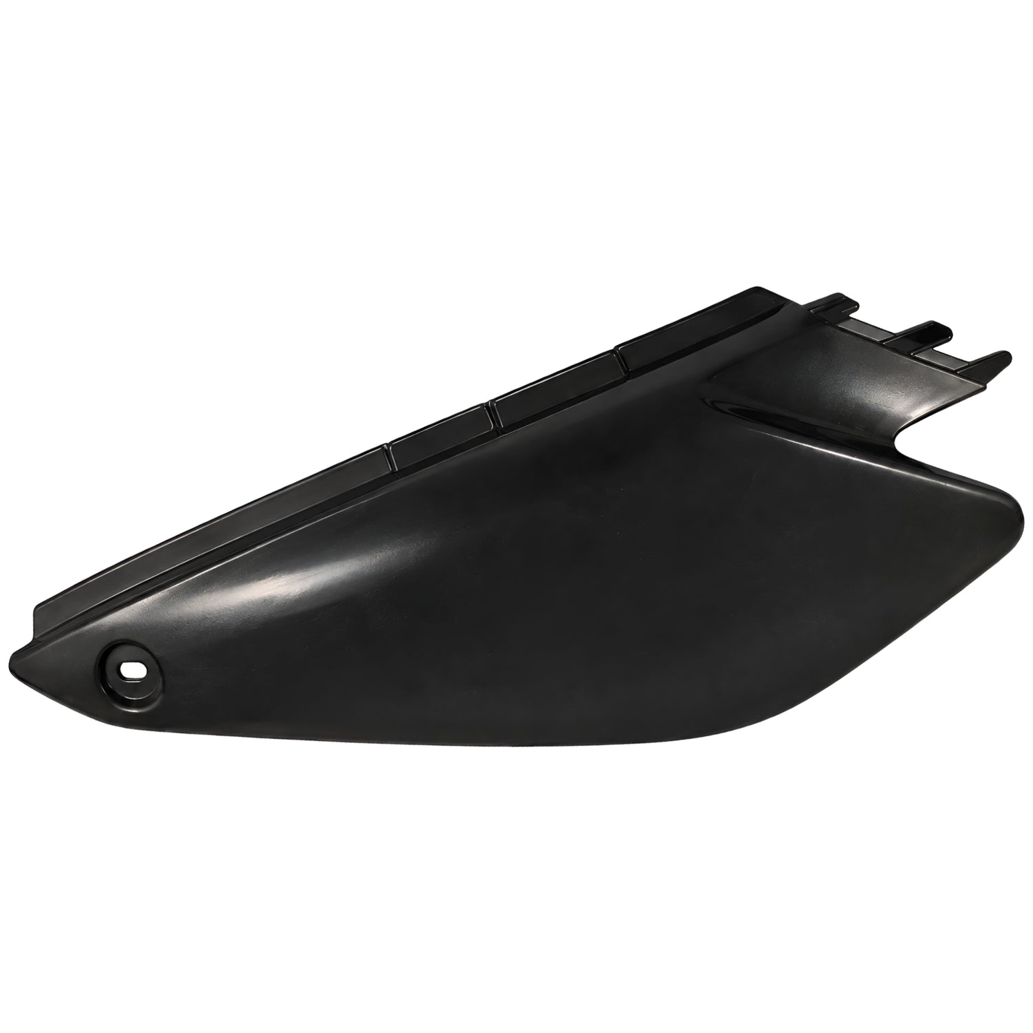Tapa trasera izquierda negra Yamaha DT 125 RE / X 04-06