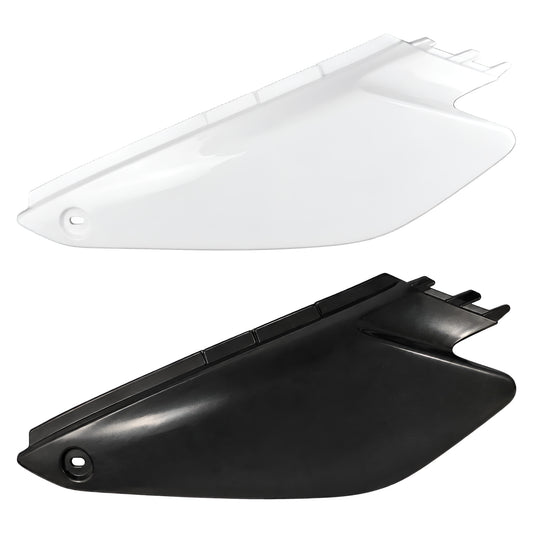 Portada Tapa trasera izquierda blanca  / negra Yamaha DT 125 RE / X 04-06