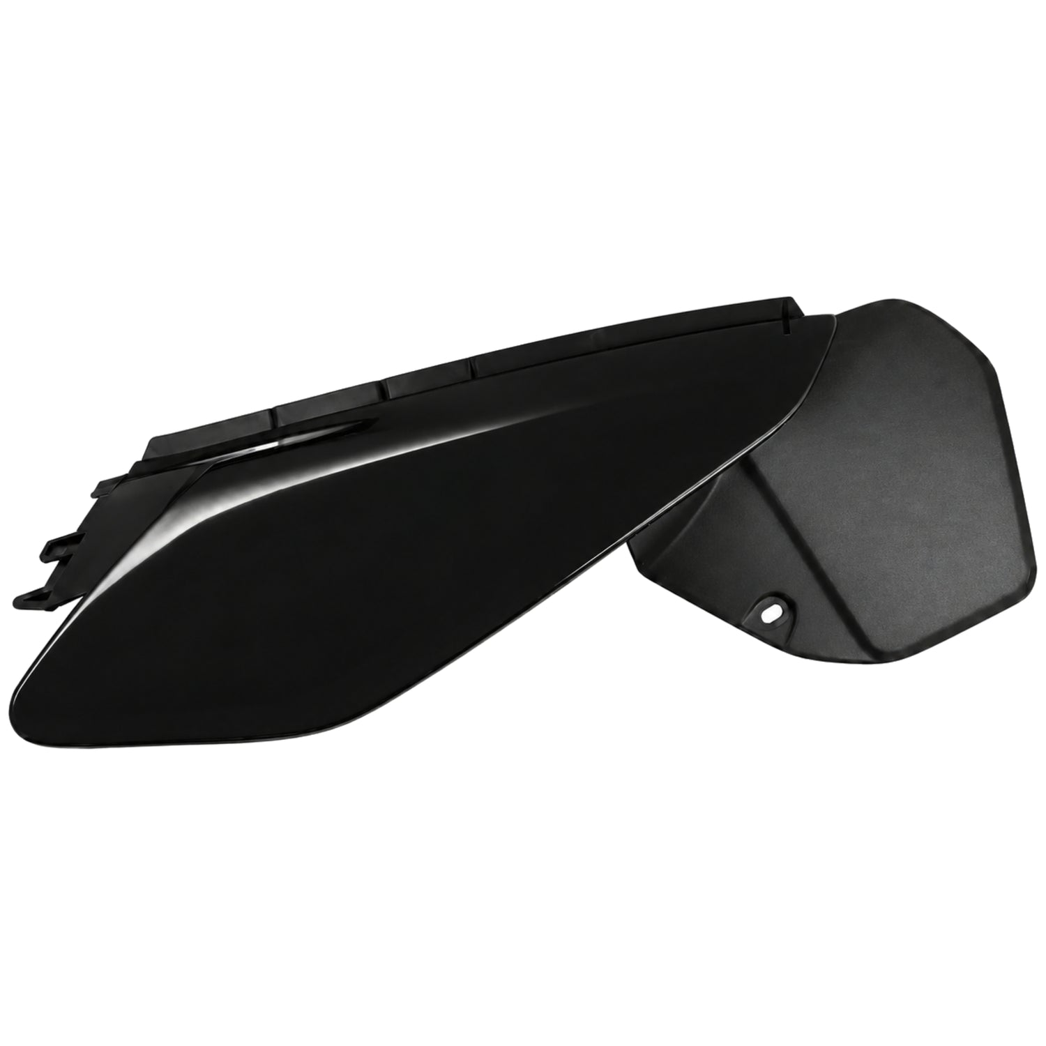 Tapa trasera derecha negra Yamaha DT 125 RE / X 04-06