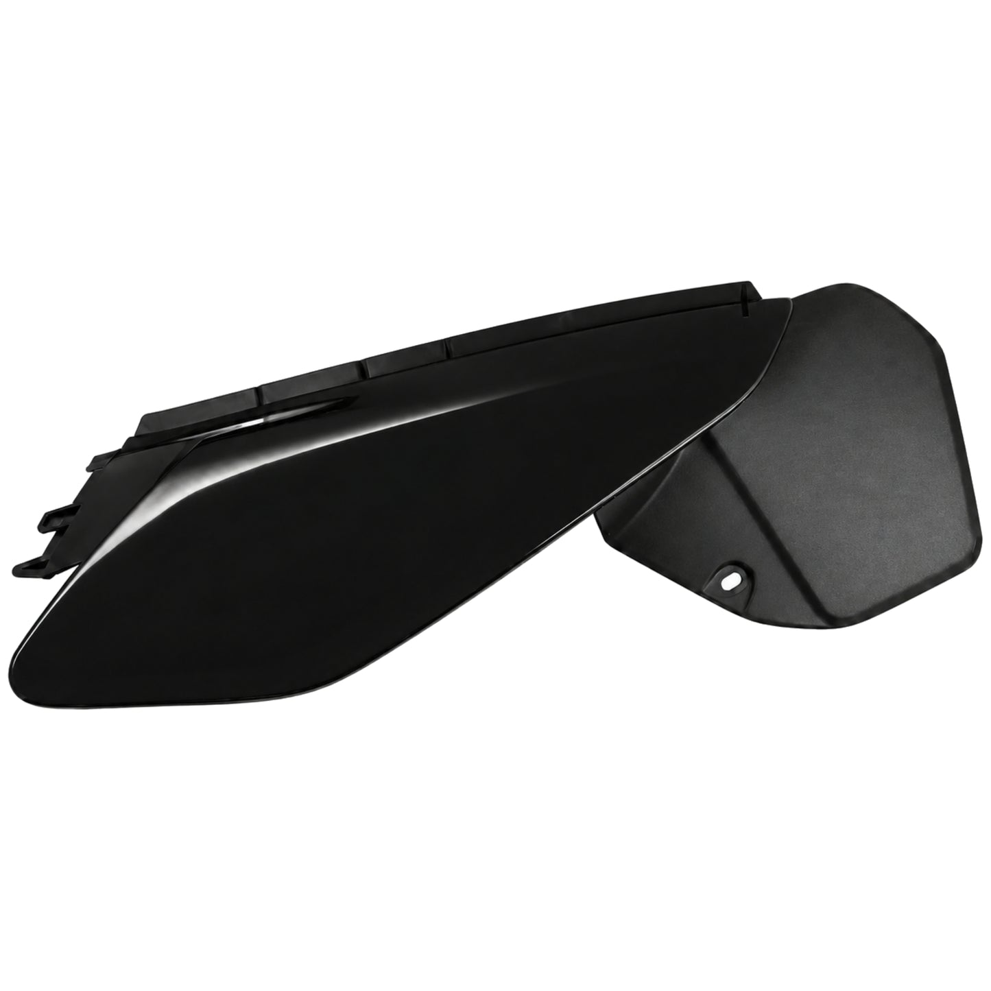 Tapa trasera derecha negra Yamaha DT 125 RE / X 04-06