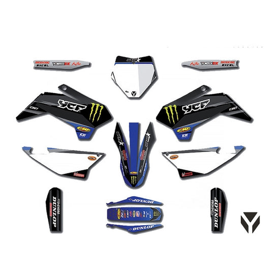 Kit de adhesivos Star Racing Pitbike YCF Pilot / Factory 20-90-108