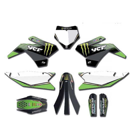 Kit de adhesivos Monster Energy Pitbike YCF Bigy 20-90-109