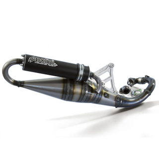 Polini Team 4 70cc Peugeot Horizontal Exhaust