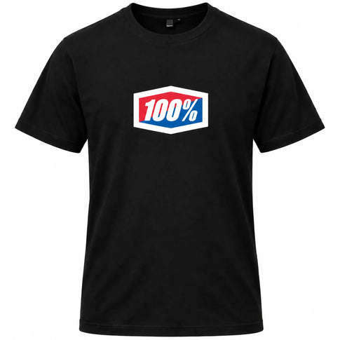 Camiseta 100% Official - Negro