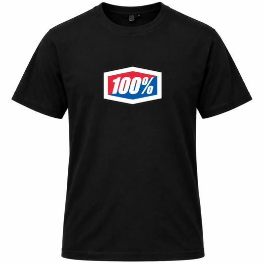 Camiseta 100% Official - Negro