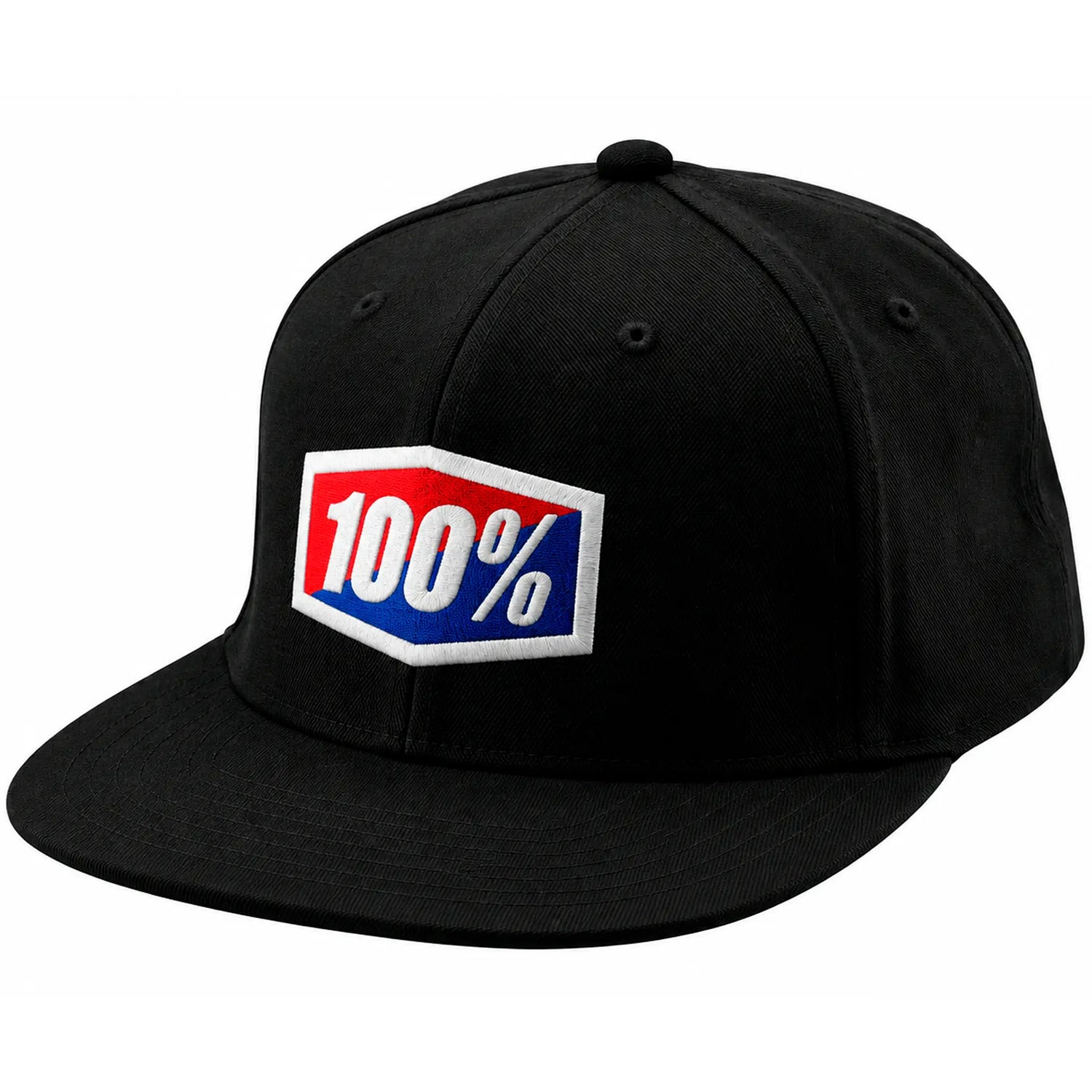 Gorra 100% Official Flexfit - Negro
