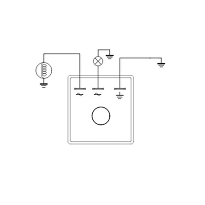 Voltage regulator 12V 8A single-phase 3 fastons DZE