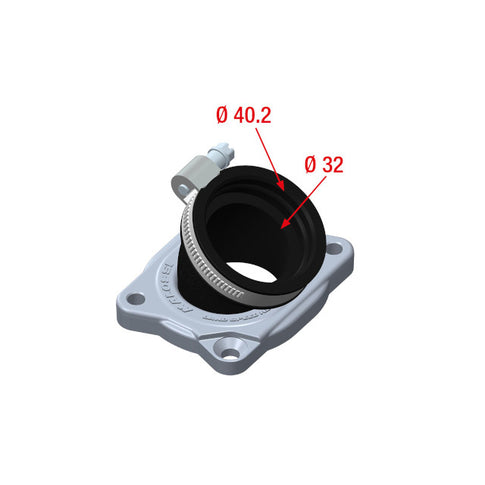 Tobera de admisión Malossi carter c-one / rc-one 360º d=40mm 2017669