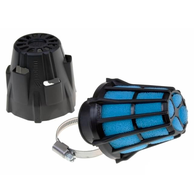 Filtro aire PHBG Racing negro recto Polini