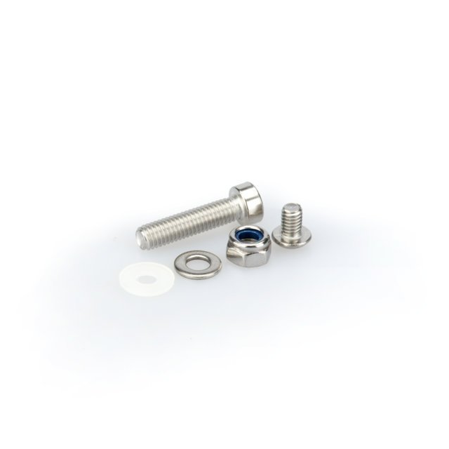 Kit tornillo / arandela sujecion extensible Manetas 2.0 / Manetas 3.0 Puig negro / 1 juego 20503N