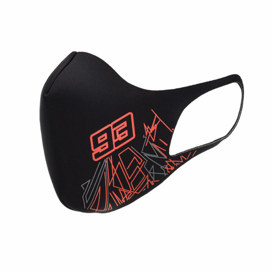 Black Marc Marquez mask