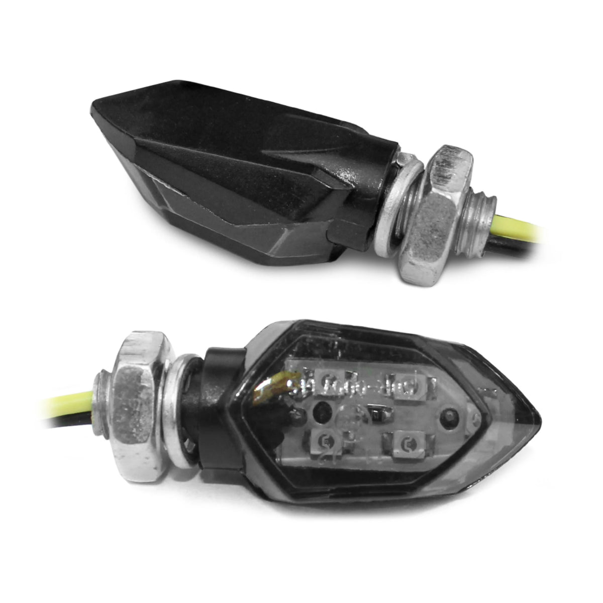 Clignotants  mini Clinton Leds TNT - noir (CE) 