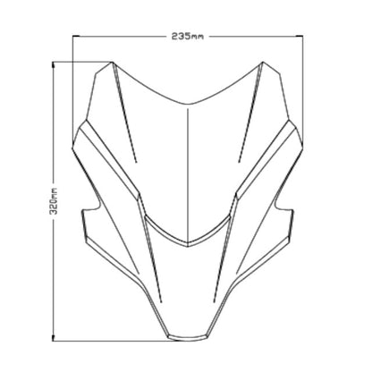 Cúpula Yamaha MT-07 2021 New Generation Sport Puig
