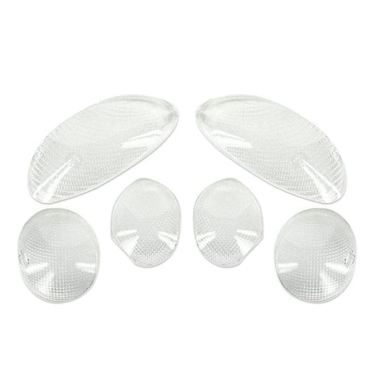 Kit cabochons de clignotants Yamaha Majesty (02-06) TNT - transparents