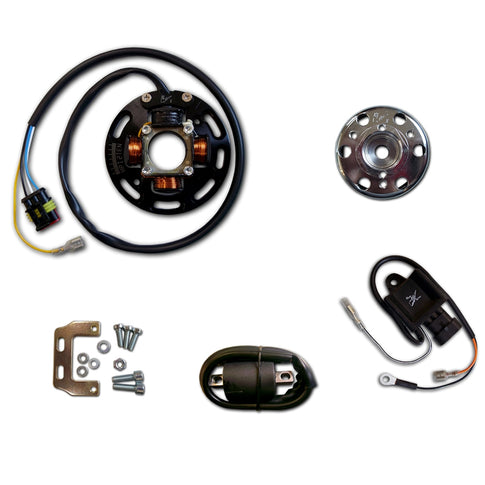 Ignição racing com luz de dupla curva HPI Sachs 50cc