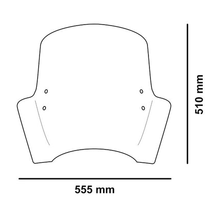 Cúpula T.X Keeway Zahara 125 >2022 Puig