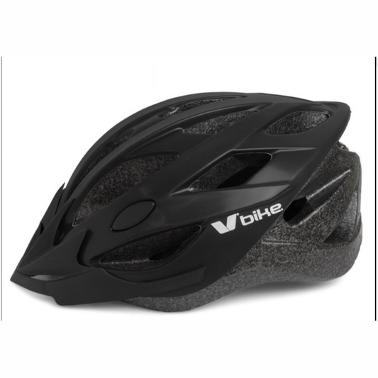 Vbike Bike Helmet black - size L 58-91