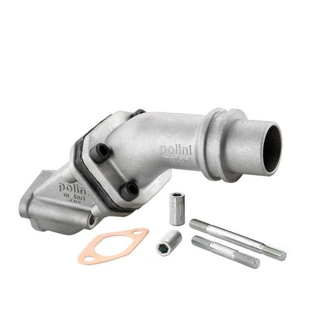 Tobera de admisión por láminas Vespa Primavera / Super / SL d=24mm hembra Polini 215.0115