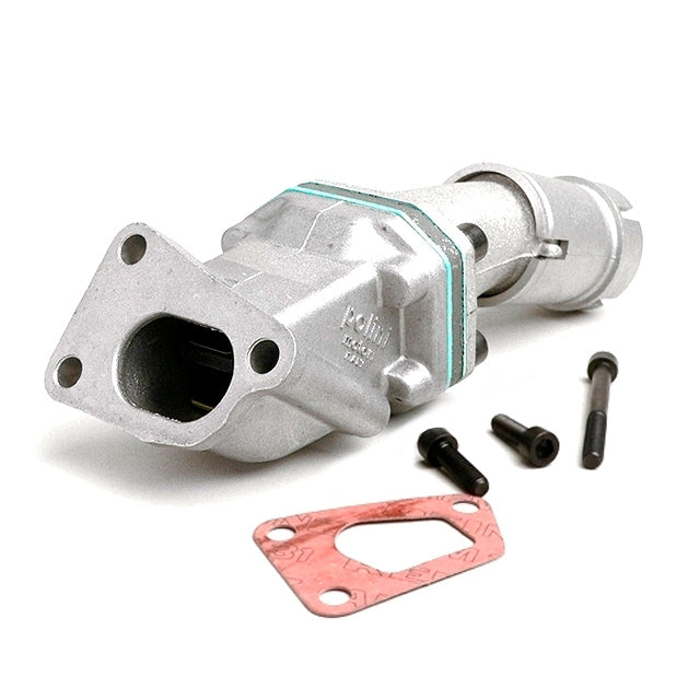 Tobera de admisión por láminas Vespa PK S / XL / FL 2T d=19/21mm hembra Polini 215.0231