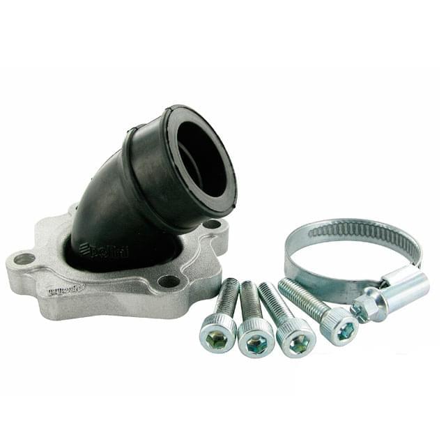 Tobera de admisión Minarelli horizonal d=24mm 360º Polini 215.0425