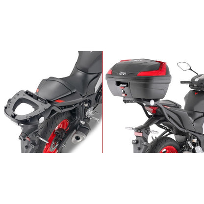 Soporte baúl Monorack Monolock Yamaha MT-03 321 2020> Givi