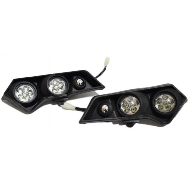 Phare complet LED Mini Quad 6 pouces Malcor