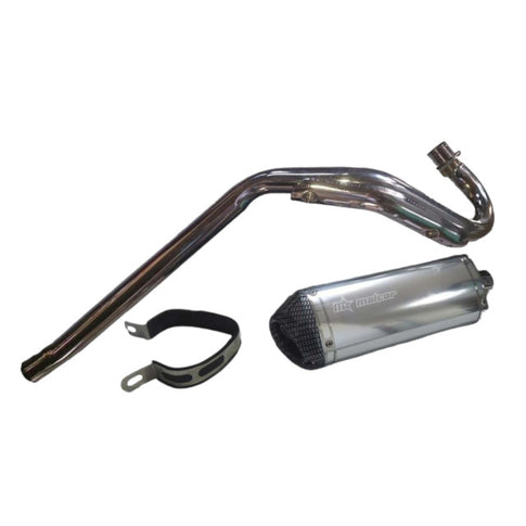 Pitbike Exhaust CRF 110 Racer Malcor carbon tip