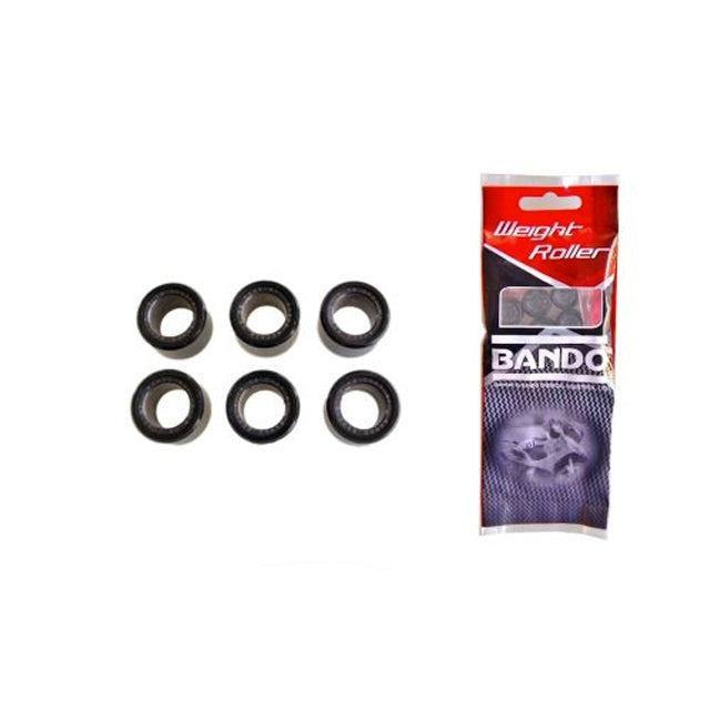 Juego de 6 rodillos 20x12 Bando
