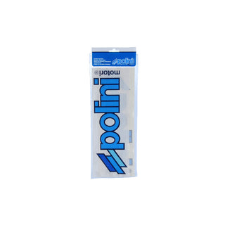 Autocollants Polini 34x11 cm contour bleu
