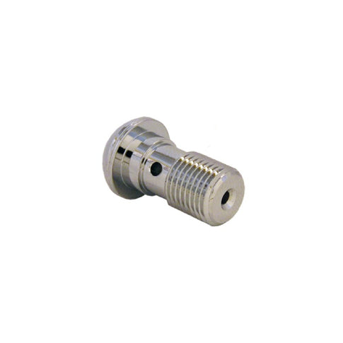 Tornillo banjo alomado M10x1 cromado Evok 225510001
