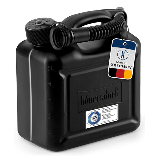 Gasoline can 5 liters - black