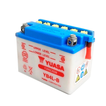 Yuasa Battery YB4L-B 12v 4Ah 50cc scooter with acid