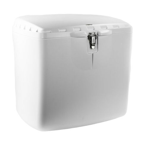 Baúl Mega Box con cerradura universal Puig - Blanco 2328B