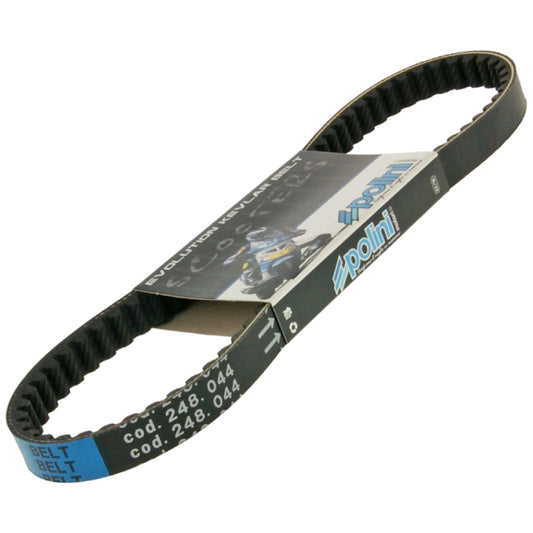 Piaggio scooter short crankcase transmission belt >98 Race Kevlar Polini