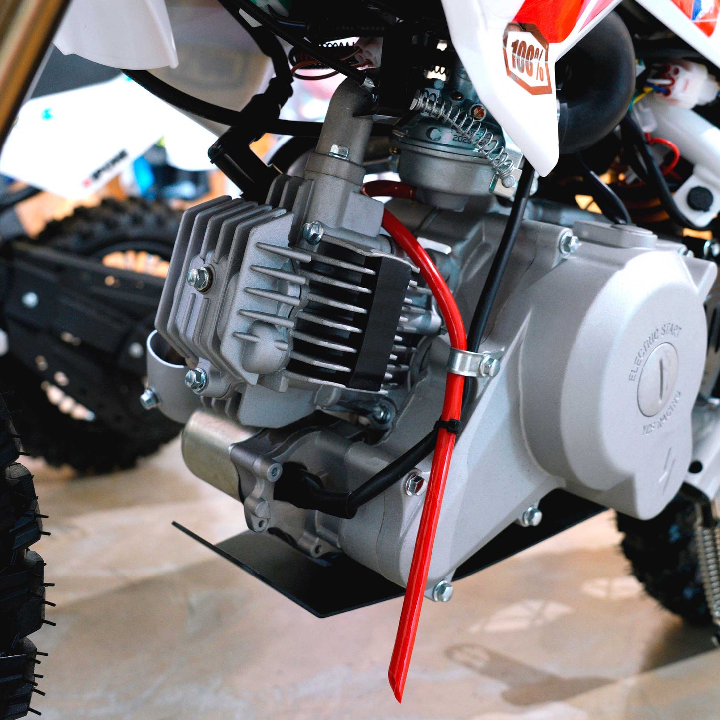 Pitbike YCF 50A Limited Edition blanca