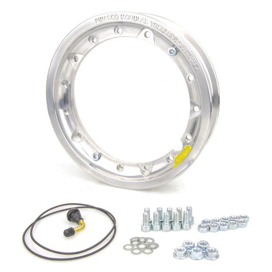 Llanta tubeless aluminio pulido Vespa 2.10 Ø10" Pinasco