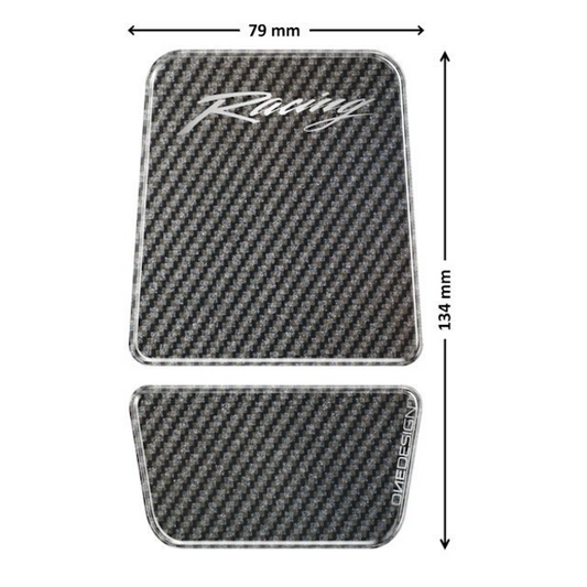 Protector depósito Mini/Arrow Símil carbono 79X134 PUIG 2560C